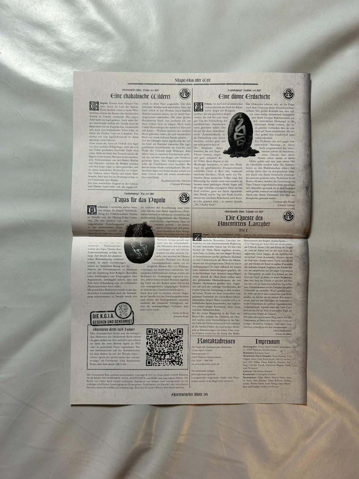 Detailfoto 6 – SKU A11822 – Rollenspiel-Buch gebraucht bei Brettspielimperium