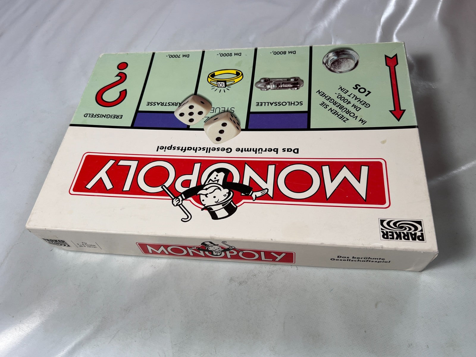 Brettspiel   Monopoly  Parker DMVersion 1996  Vollständig - Ansicht 6