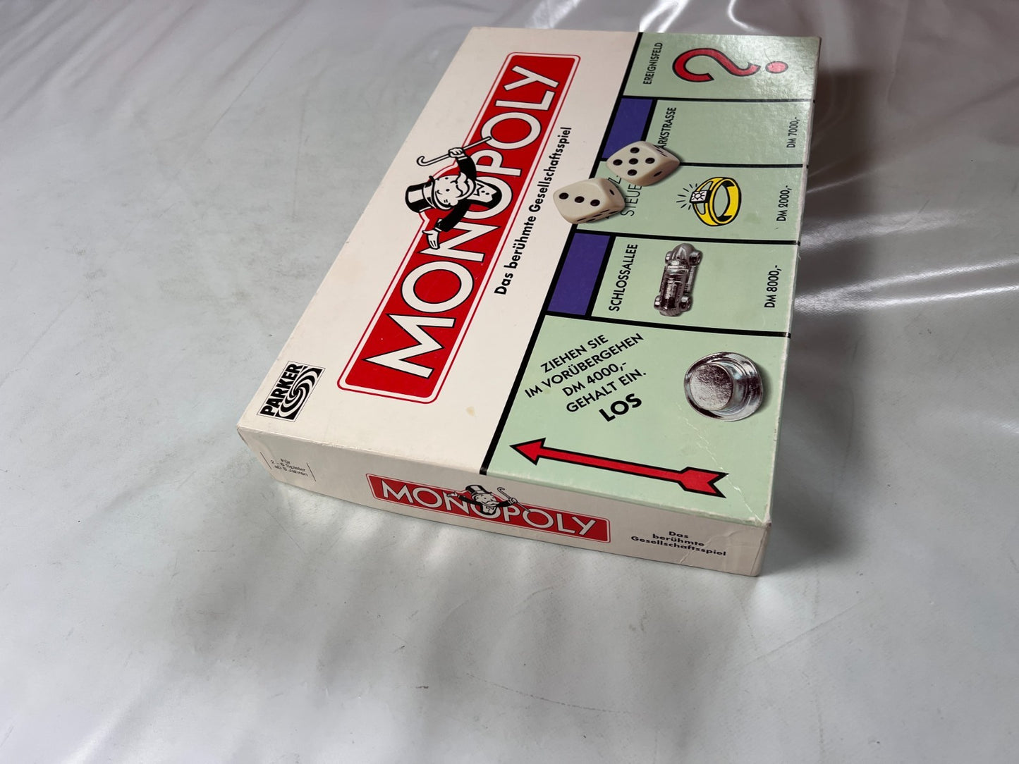 Brettspiel   Monopoly  Parker DMVersion 1996  Vollständig - Ansicht 5