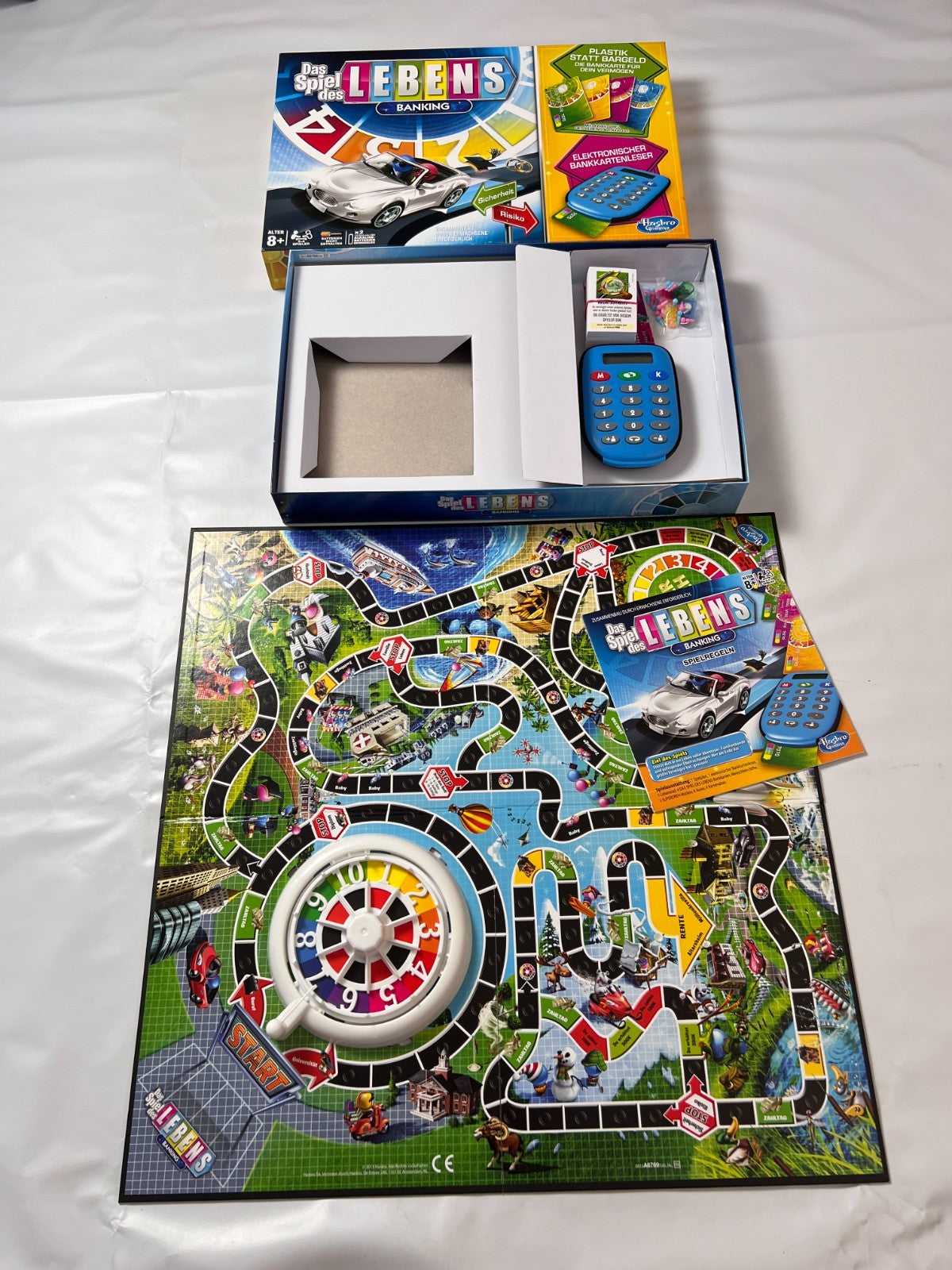 Das Spiel des Lebens Banking Hasbro Brettspiel - Vollständig - Ansicht 4