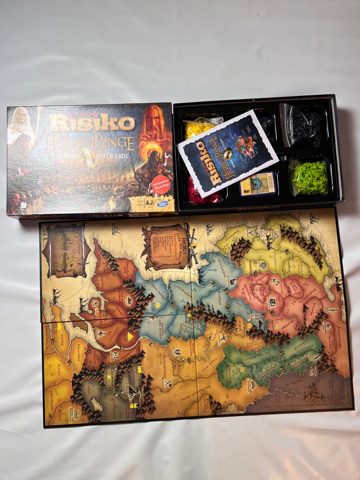 Risiko - Herr der Ringe - Erobere Mittelerde - Hasbro - Vollständig - Ansicht 2