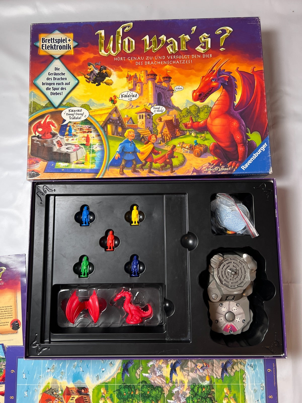 Brettspiel - Wo Wars - verfolgt den Dieb - Ravensburger 2009 - Vollständig - Ansicht 3