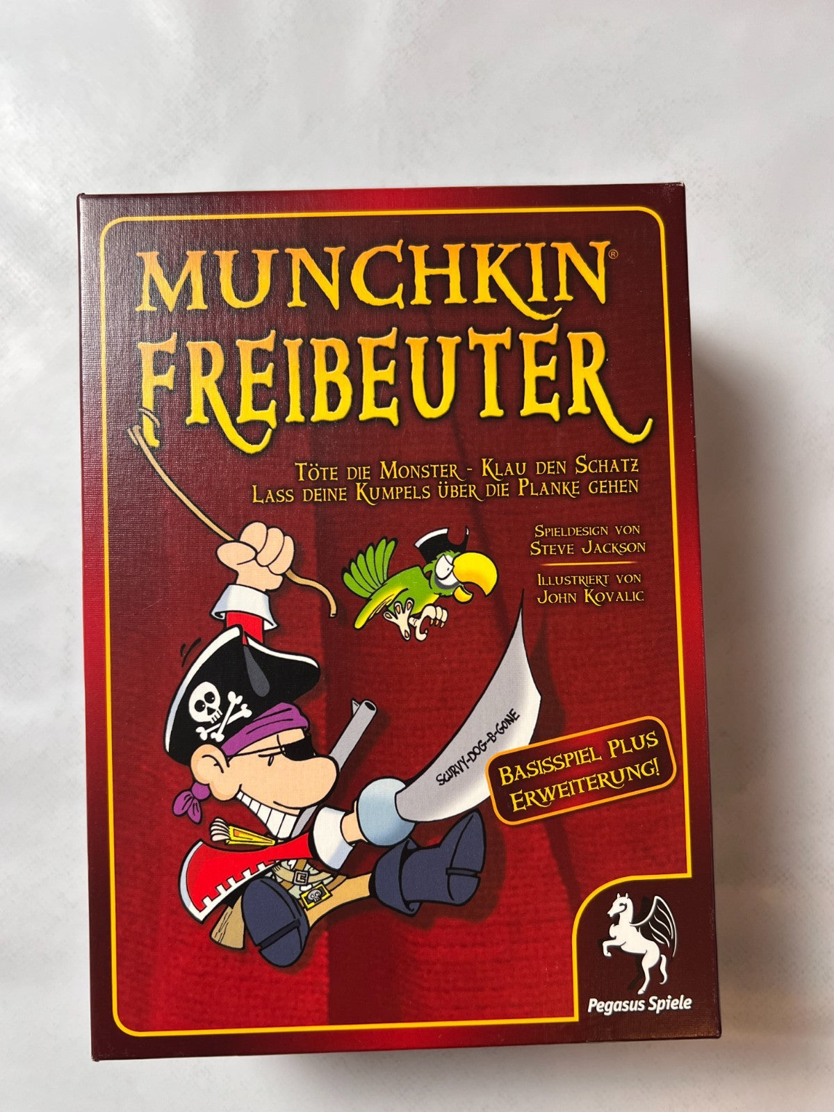 Munchkin – Freibeuter Basisspiel + Erweiterung – Pegasus Spiele – Vollständig - Ansicht 4