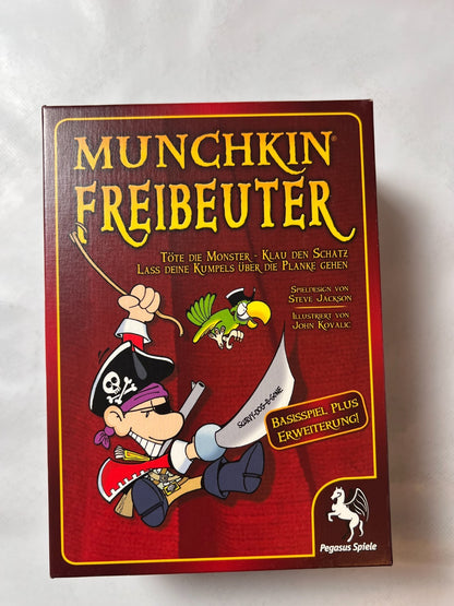 Munchkin – Freibeuter Basisspiel + Erweiterung – Pegasus Spiele – Vollständig - Ansicht 4