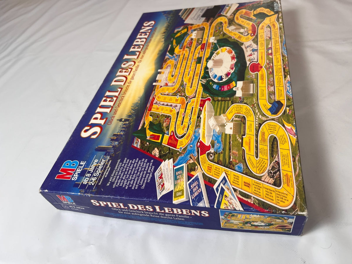 MB Spiele, Spiel des Lebens, 100 Jahre Edition, Vintage 1992, vollständig - Ansicht 10