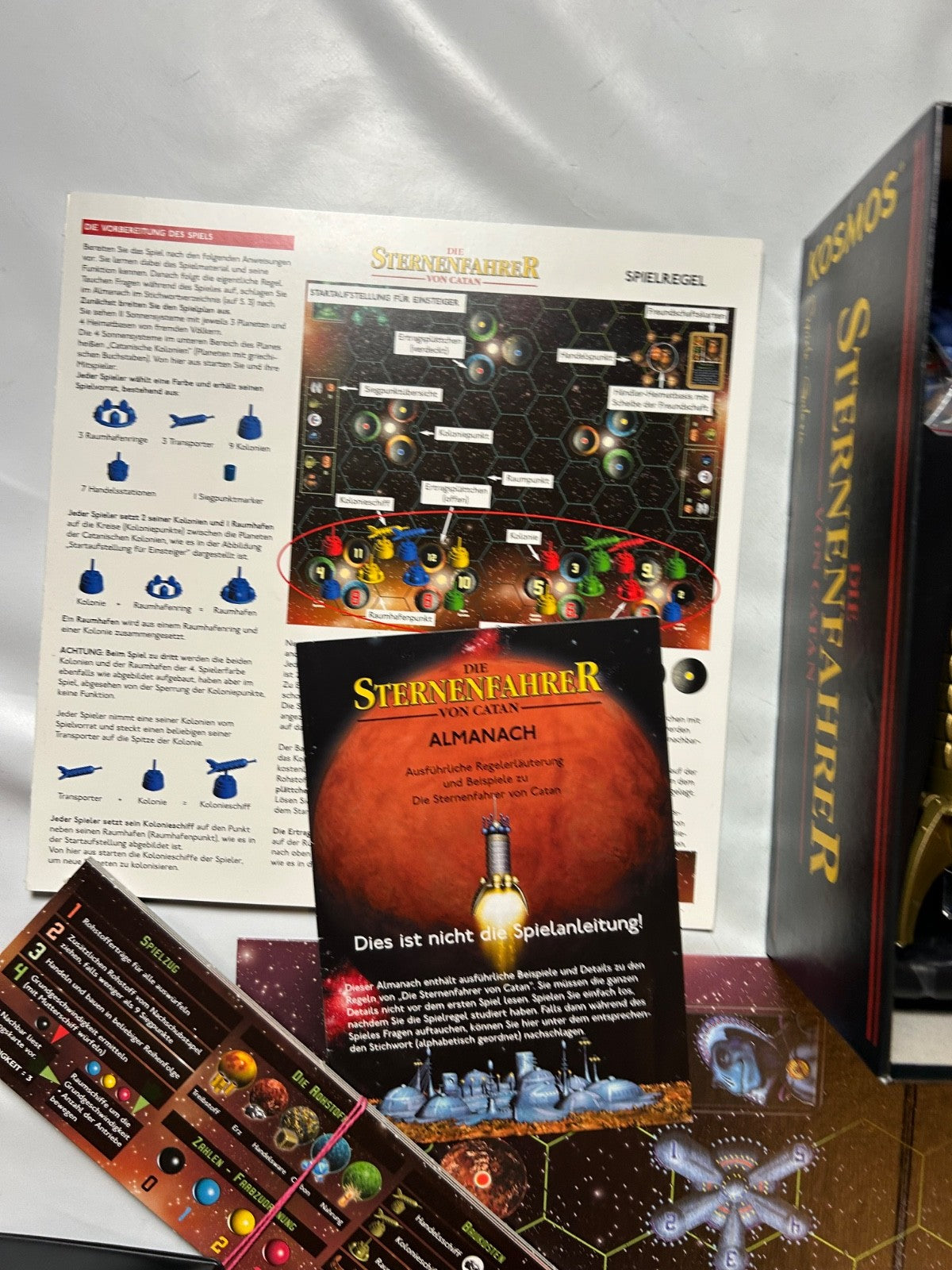 Die Sternenfahrer von Catan Spiel Gesellschaftsspiel Kosmos  Vollständig - Ansicht 8