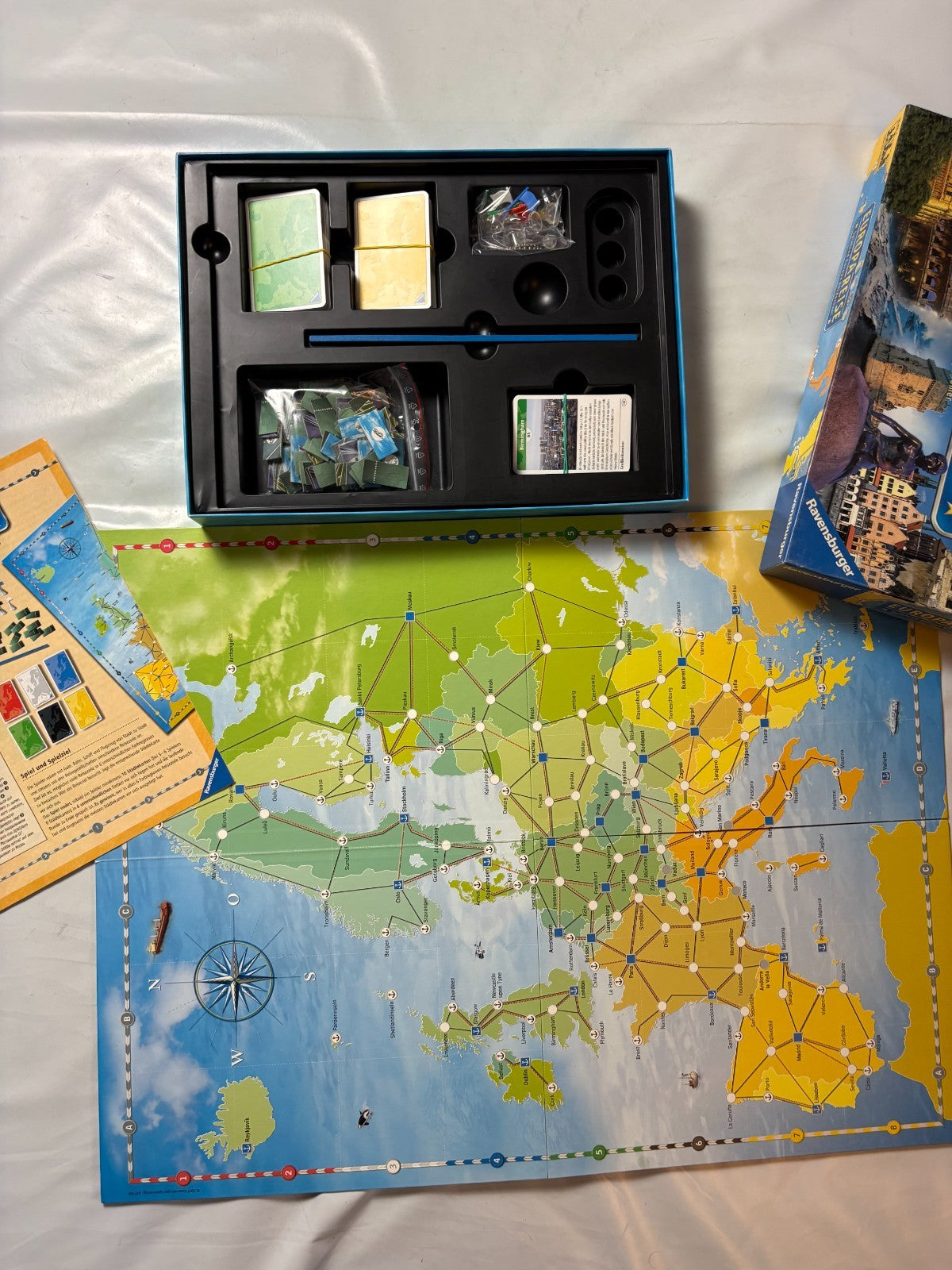 Ravensburger Europareise Gesellschaftsspiel 2007  Vollständig - Ansicht 6