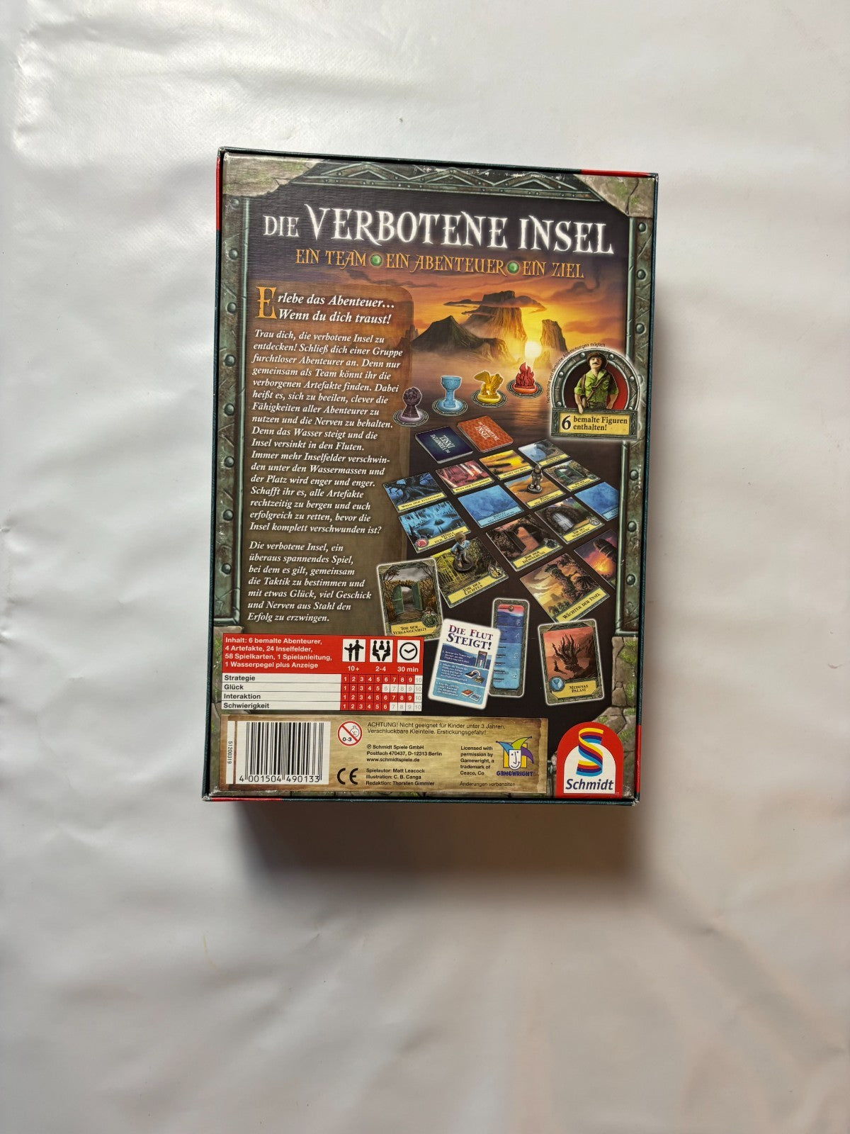 Die verbotene Insel Spiel Gesellschaftsspiel Schmidt Spiele - Vollständig - Ansicht 8