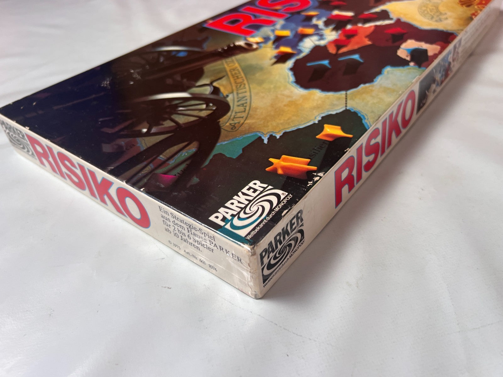 Brettspiel  RISIKO ERSTAUSGABE Schwarz  PARKER 1975  Vollständig - Ansicht 9