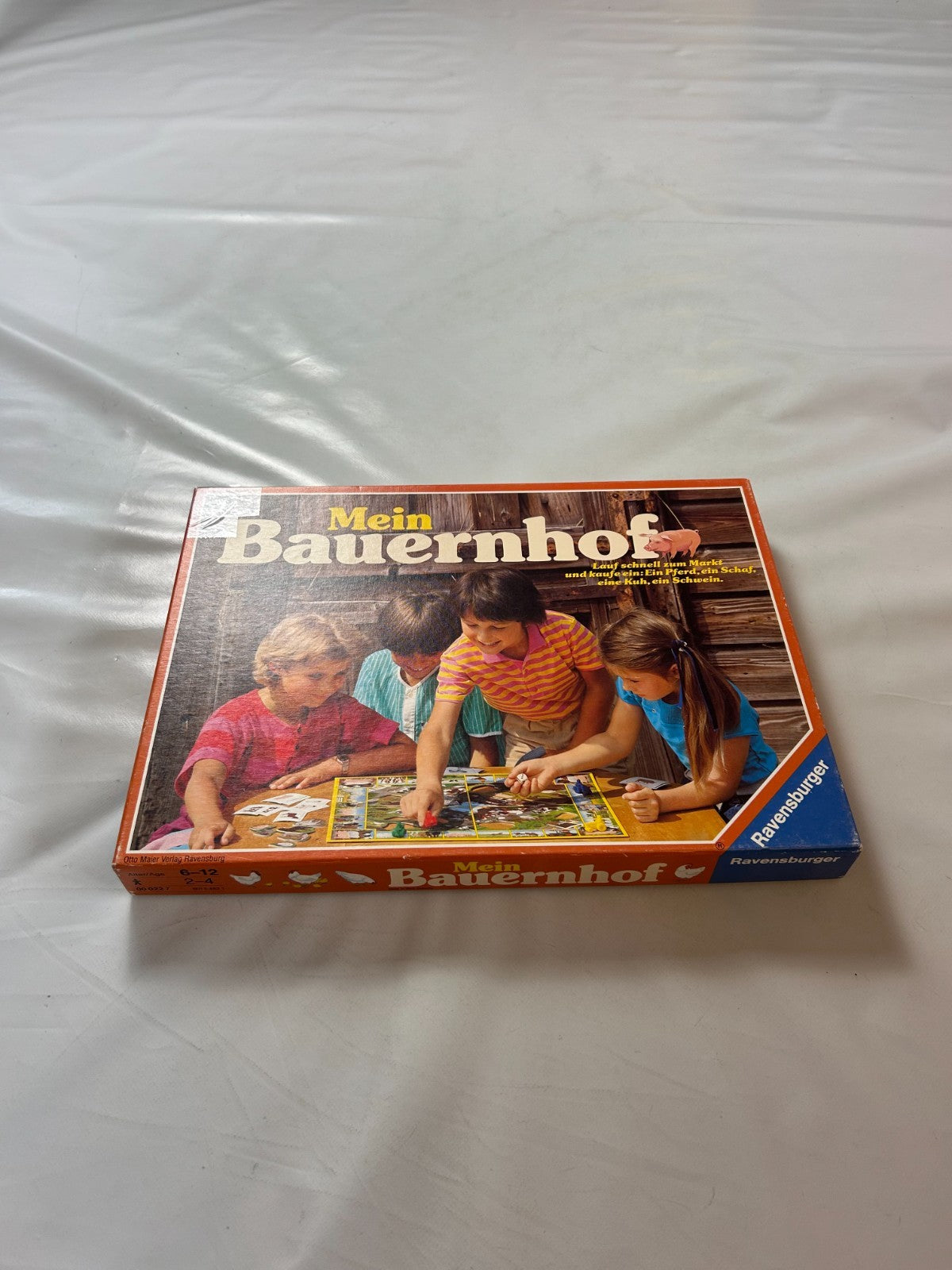 Mein Bauernhof Spiel Vintage Ravensburger 1984 Tiere  Vollständig - Ansicht 3