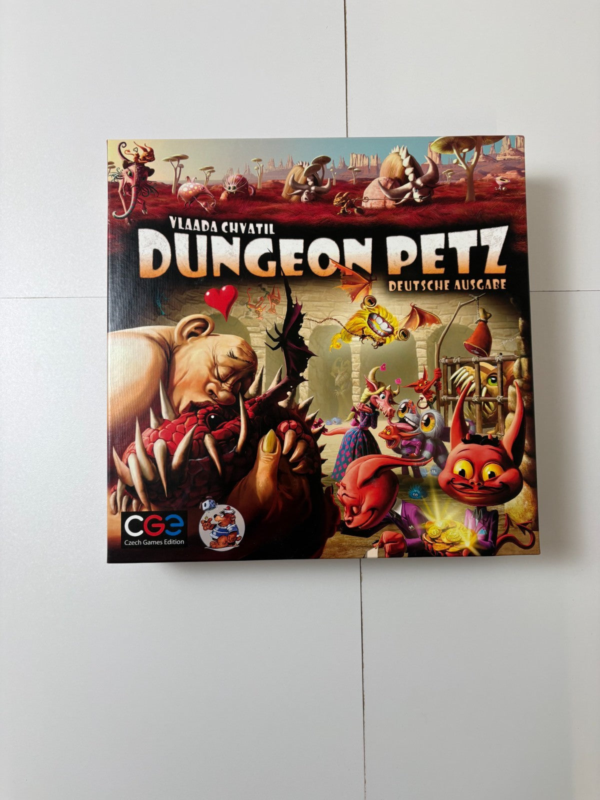 Dungeon Petz DEUTSCH Vlaada Chvátil deutsch 2013 Asmodee - Vollständig - Ansicht 2