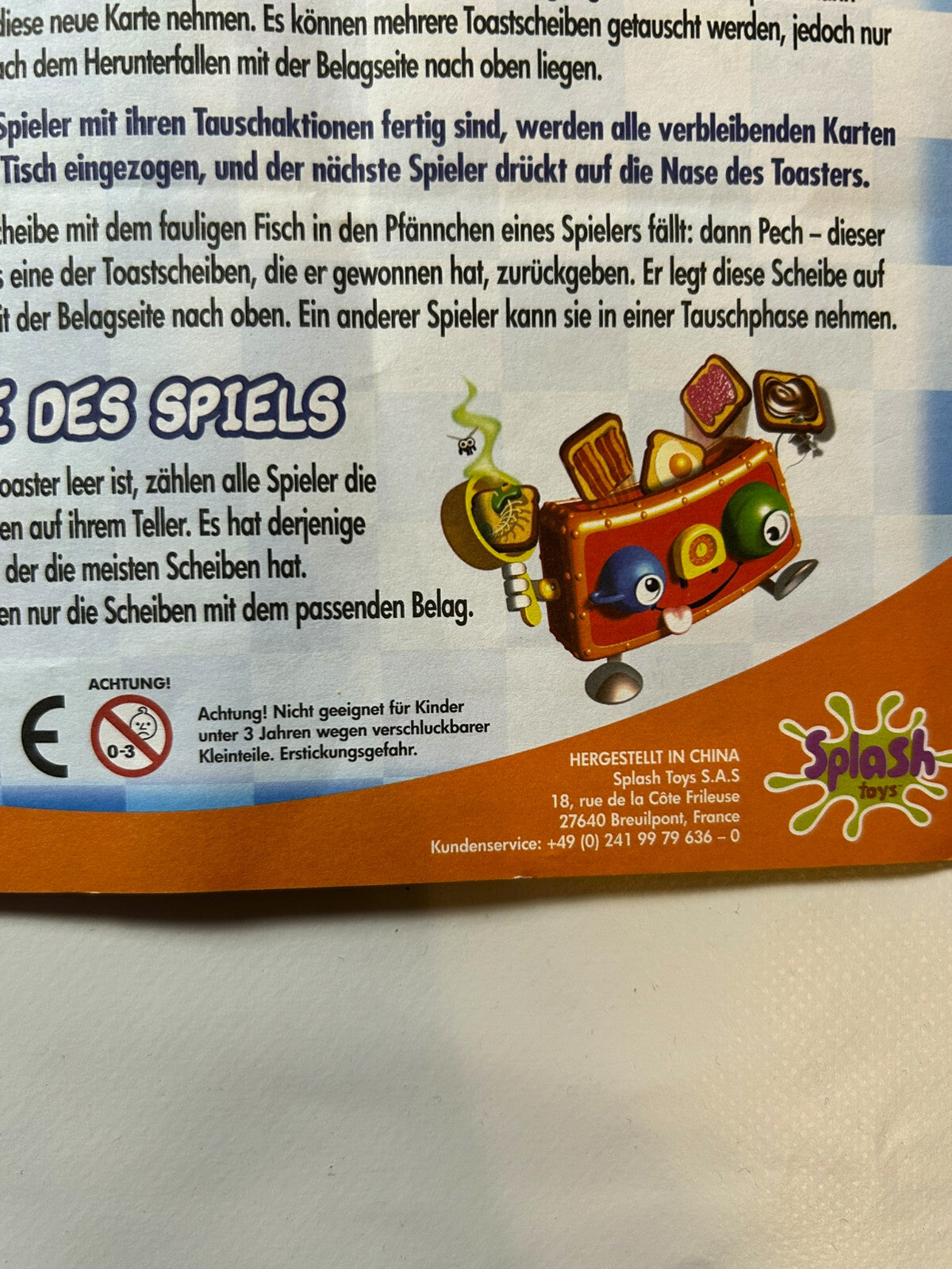 Detailfoto 6 – SKU A7230 – Gesellschaftsspiel gebraucht bei Brettspielimperium