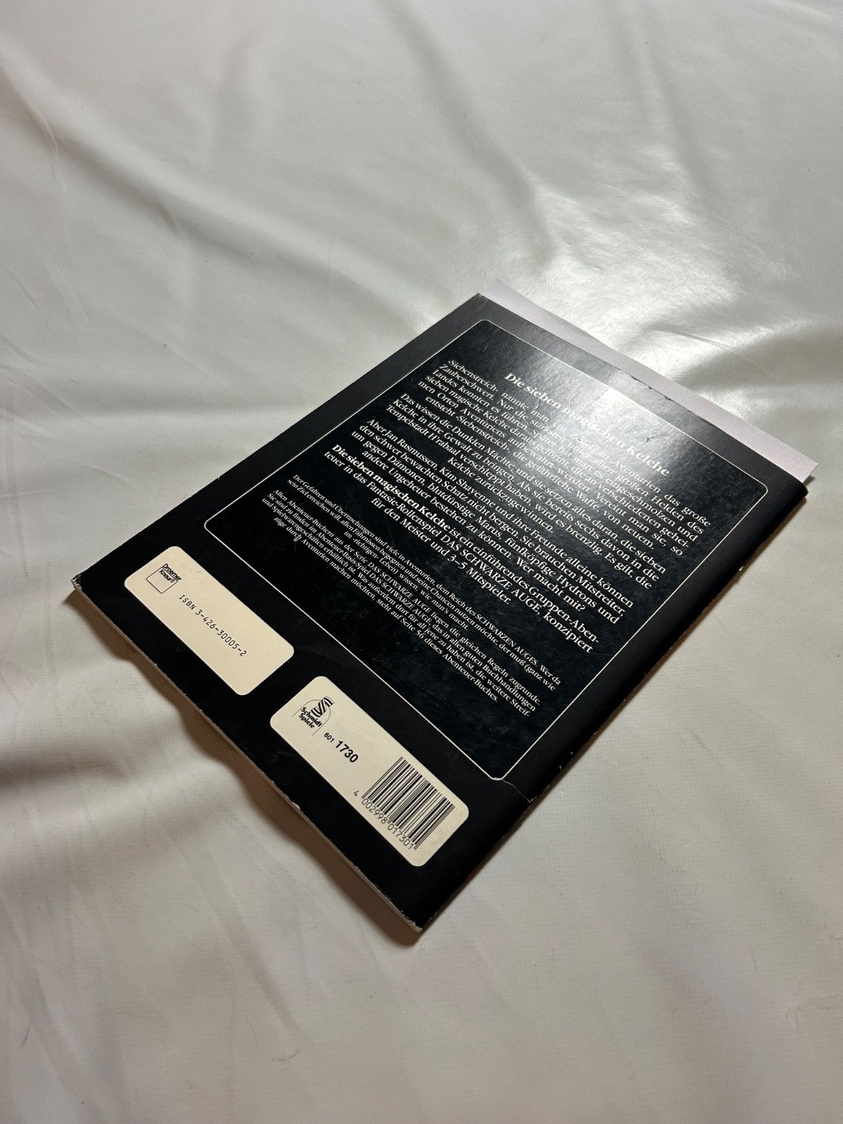Detailfoto 10 – SKU A11869 – Rollenspiel-Buch gebraucht bei Brettspielimperium