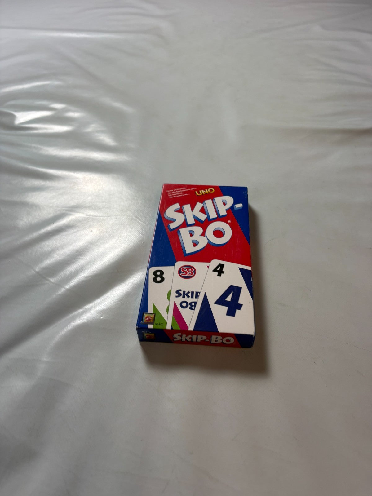 SkipBo  Mattel blau rote Ausgabe 2010   vollständig - Ansicht 3