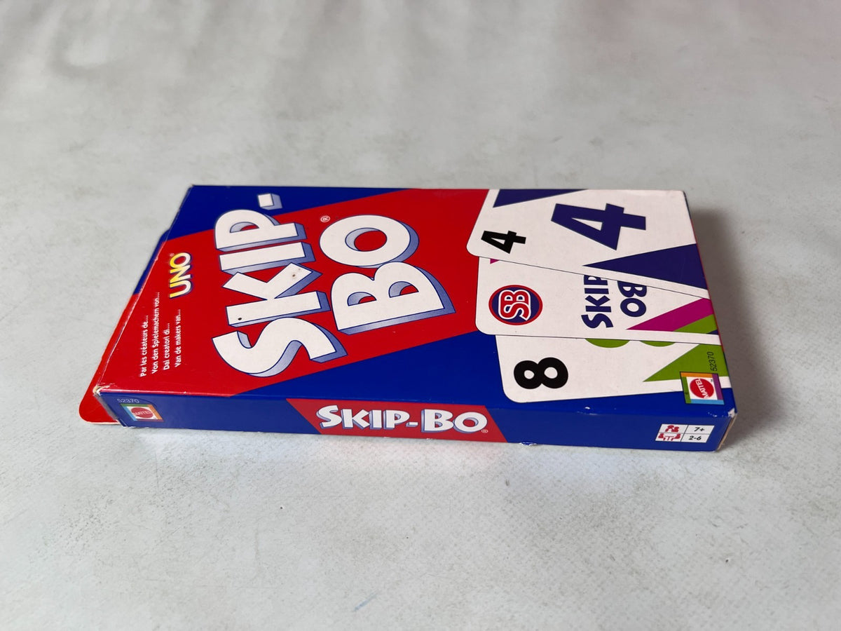 Skip Bo Kartenspiel Mattel blau rote Ausgabe 2003  - vollständig - Ansicht 5