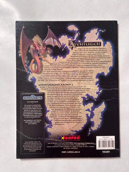 DSA 4 Das schwarze Auge Aventurisches Archiv Die Jahre 17 bis 20 Hal 10281 Heft - Ansicht 5