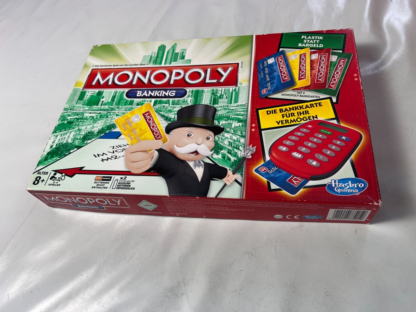Monopoly Banking Rot  Hasbro  Vollständig - Ansicht 8
