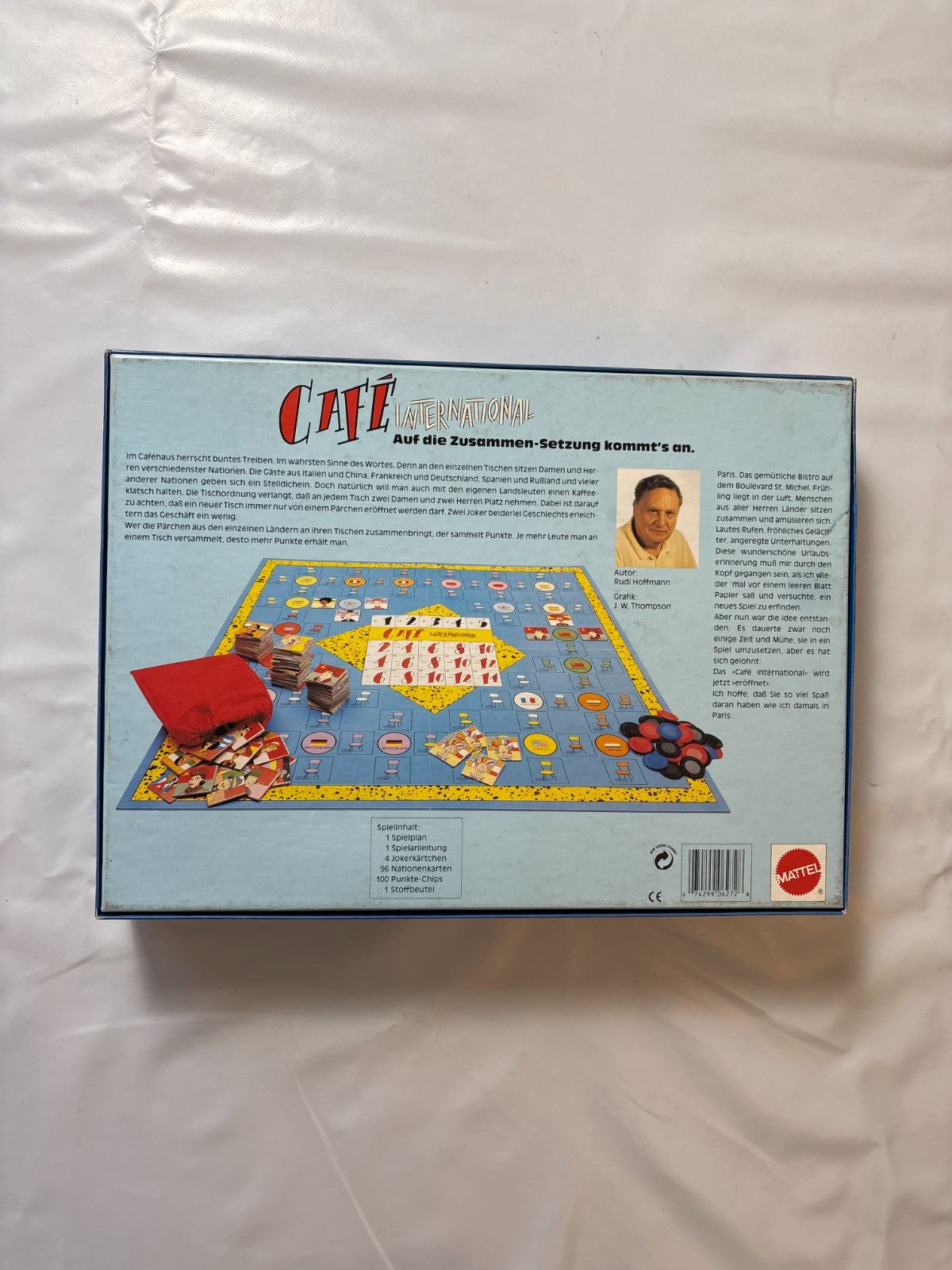 Café International - Brettspiel von Mattel - Vollständig - Ansicht 11