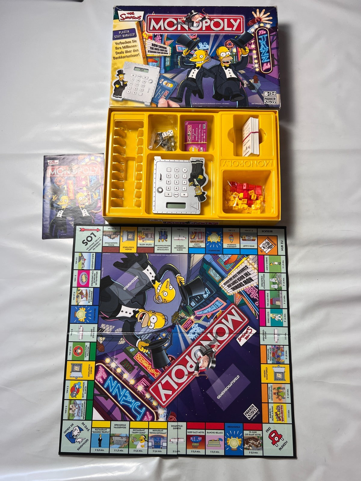 Monopoly The Simpsons / Die Simpsons  Brettspiel von Parker  Vollständig - Ansicht 2
