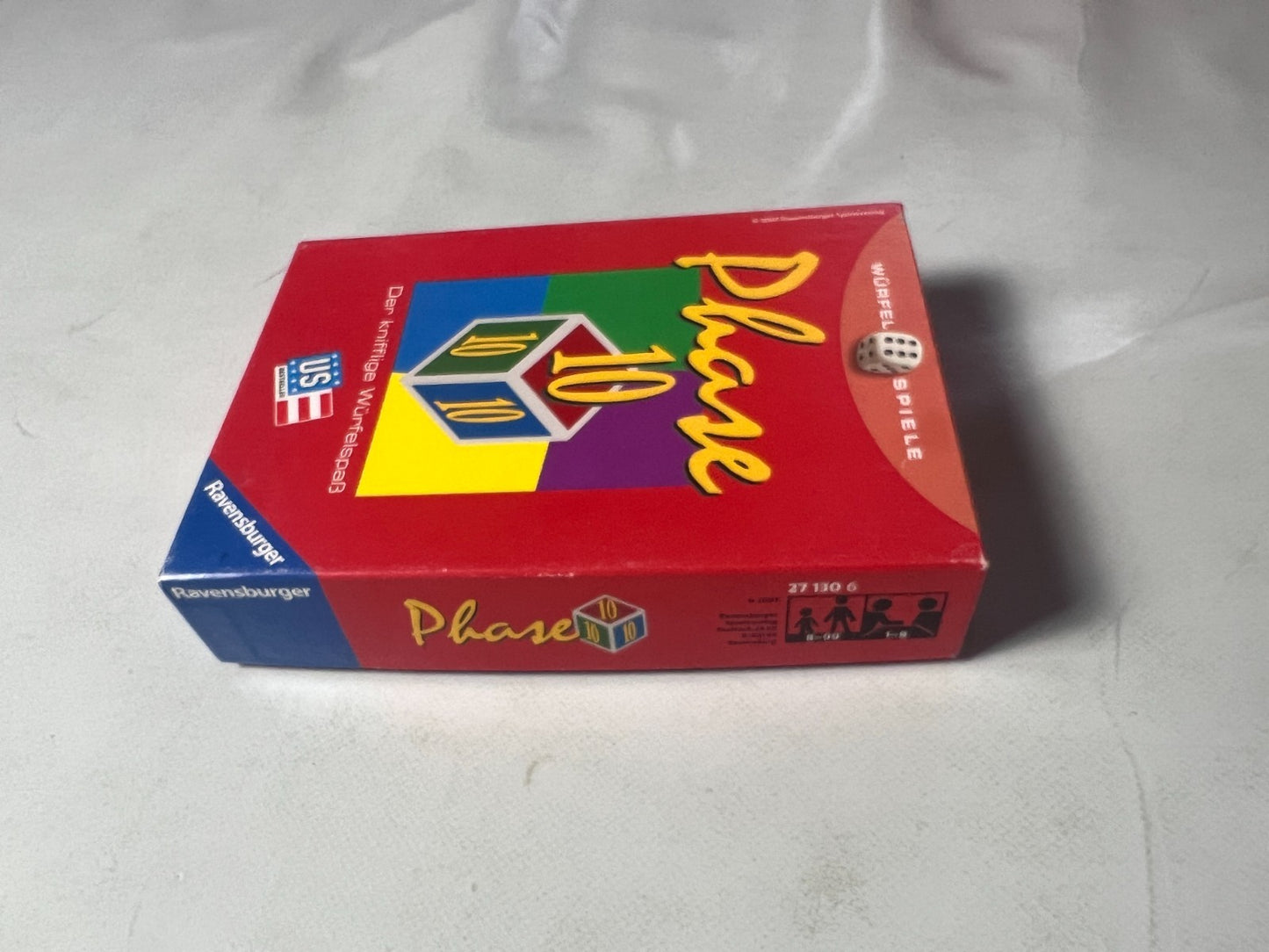 Phase 10 Würfelspiel Spiel Ravensburger Alte Version 2007  Vollständig - Ansicht 7