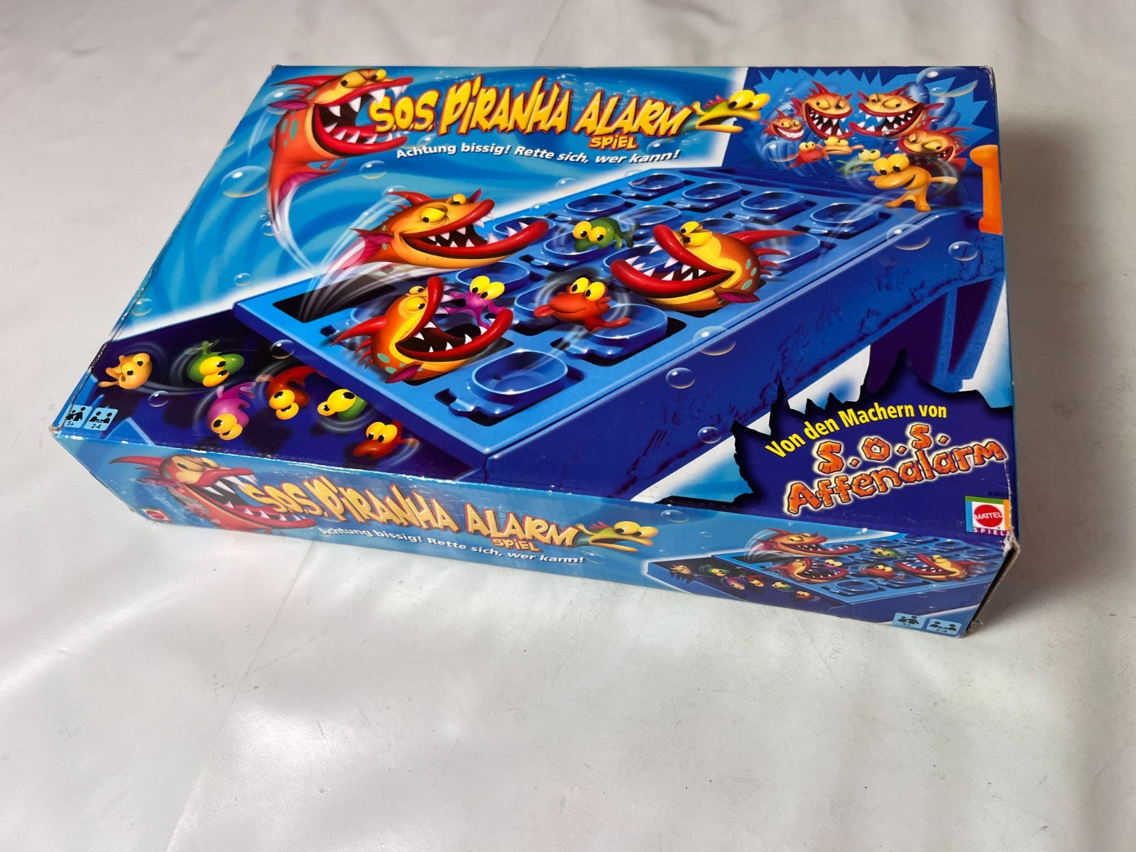 SOS Piranha Alarm - Mattel - Kinderspiel - ab 5 Jahre - Vollständig - Ansicht 9