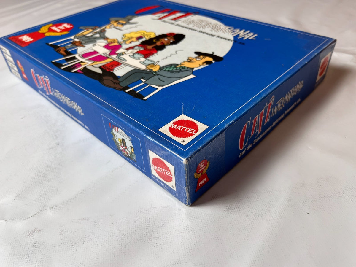 Café International - Brettspiel von Mattel - Vollständig Brett Karton Fleckig - Ansicht 15