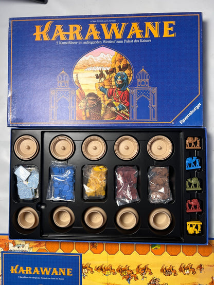 Karawane Brettspiel Ravensburger Spiel Gesellschaftsspiel 1983   Vollständig - Ansicht 3