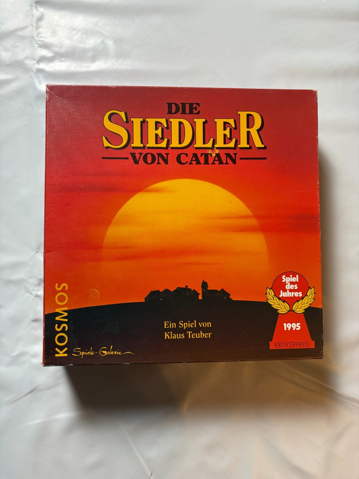 Brettspiel Die Siedler von Catan - Kosmos 1995 - Holz - vollständig - Ansicht 2