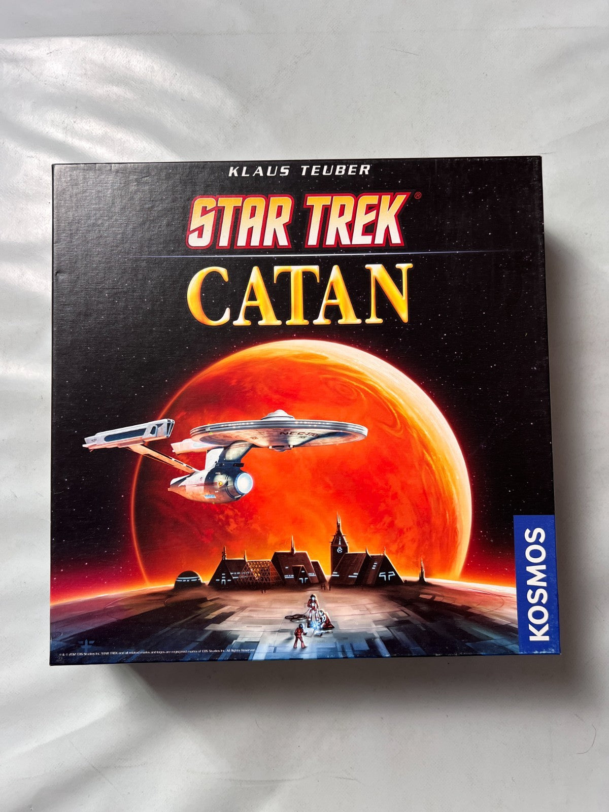 Star Trek Catan Kosmos Brettspiel Gesellschaftsspiel  Vollständig - Ansicht 4