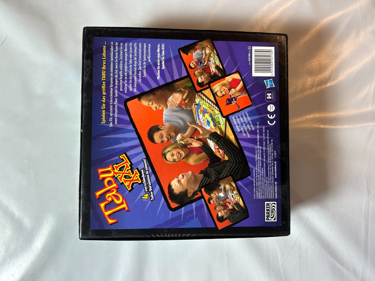 TABU XXL Parker  4 verschiedene TabuVarianten  Vollständig - Ansicht 11