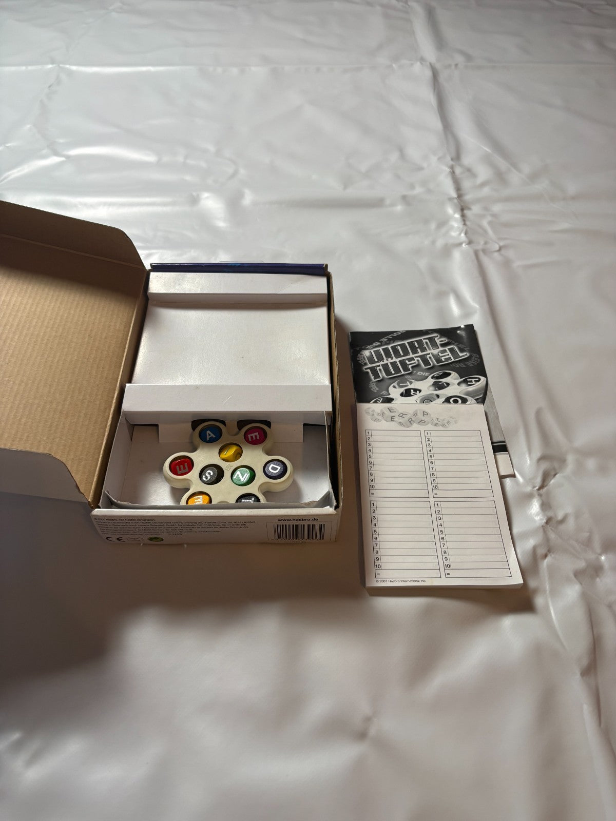 Wort Tüftel Parker Hasbro MB 2005 Reise Vollständig - Ansicht 8