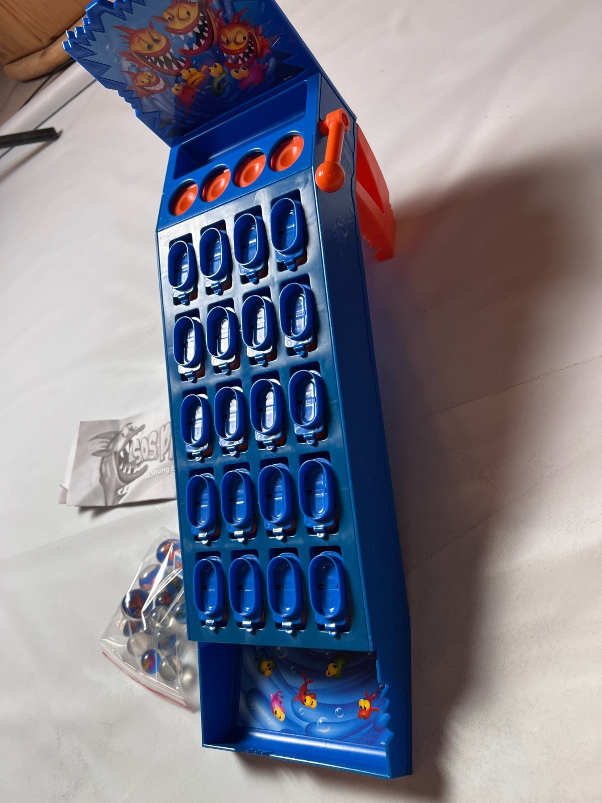 SOS Piranha Alarm  Mattel  Kinderspiel  ab 5 Jahre  Vollständig - Ansicht 4