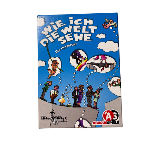 Wie ich die Welt sehe  Spiel v. Urs Hostettler Abacusspiele 2004  Vollständig - Ansicht 1