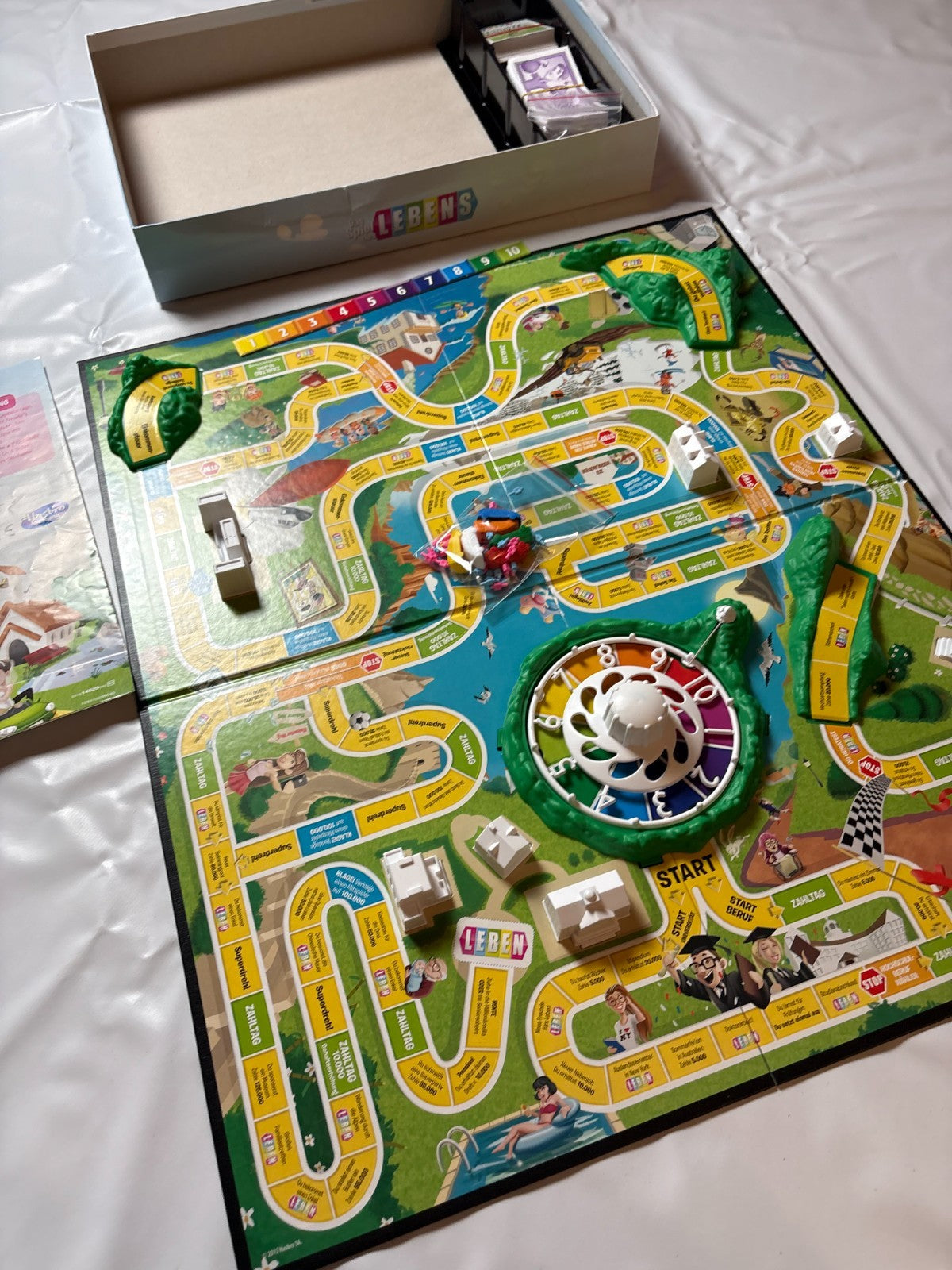 Das Spiel des Lebens Original Hasbro 2015 Brettspiel - Vollständig - Ansicht 16