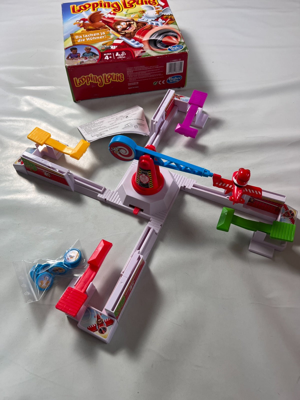 Brettspiel  Looping Louie  Hasbro  getestet vollständig - Ansicht 3