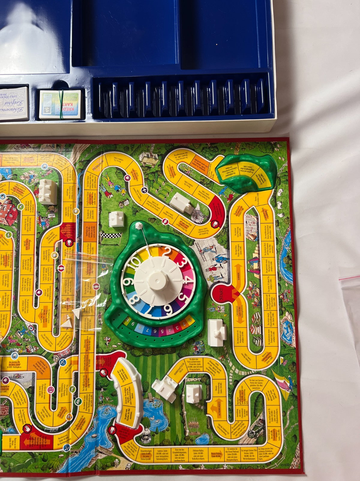 MB Spiele, Spiel des Lebens, 100 Jahre Edition, Vintage 1992, vollständig - Ansicht 8