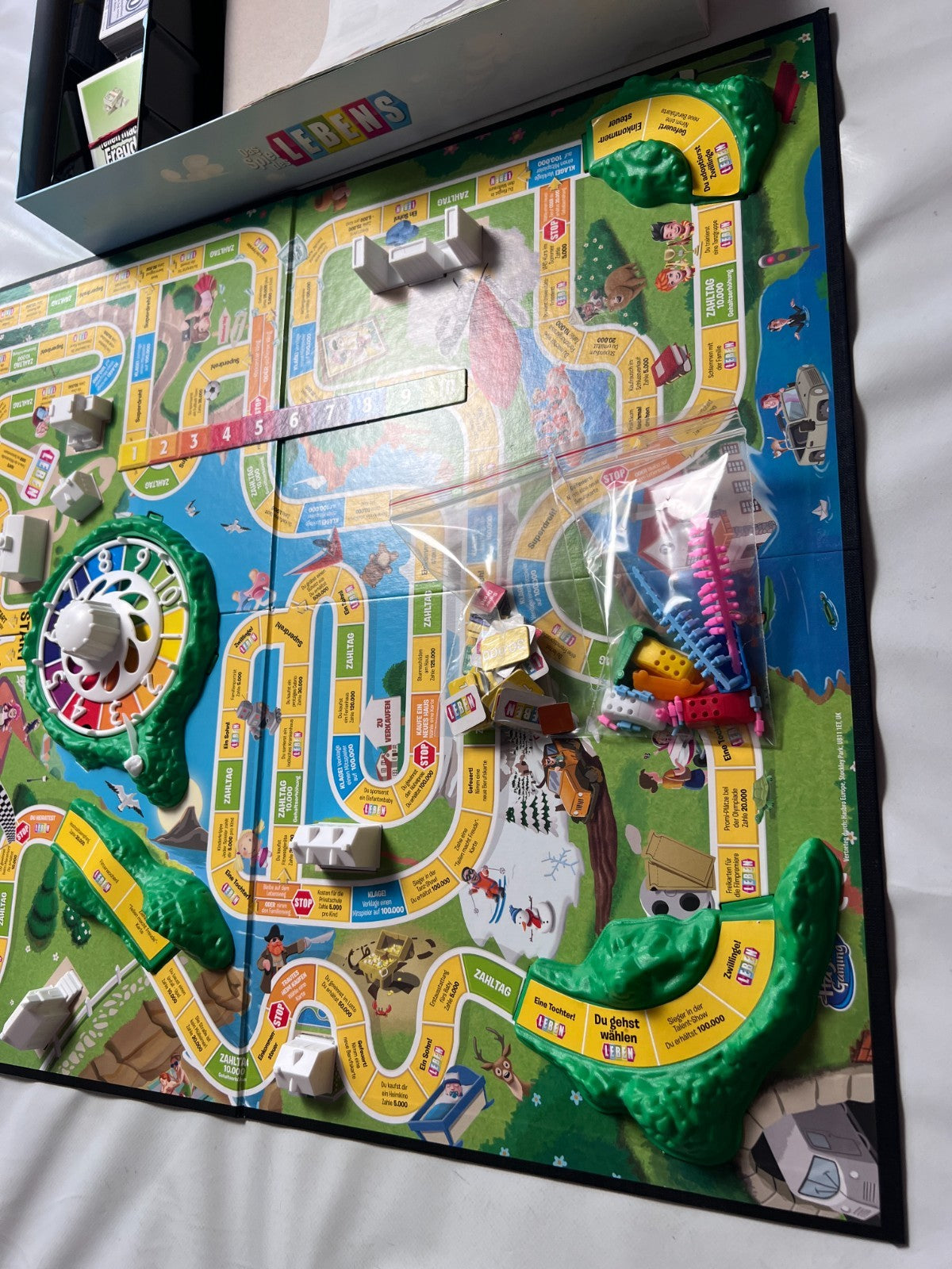 Das Spiel des Lebens Original Hasbro 2015 Brettspiel  Vollständig - Ansicht 7