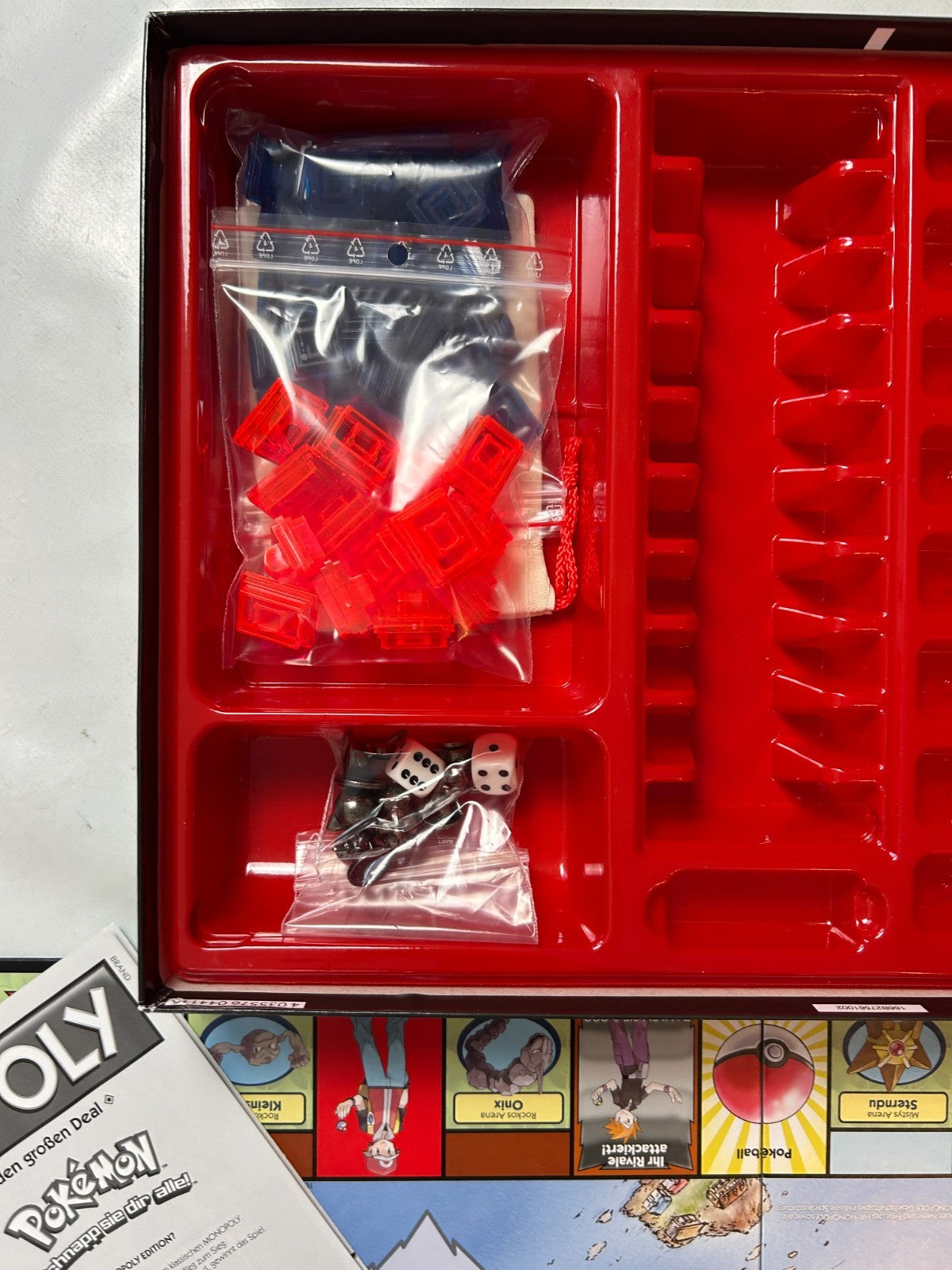 MONOPOLY  POKEMON  KANTO Edition deutsch Zinn Figuren  Vollständig - Ansicht 9