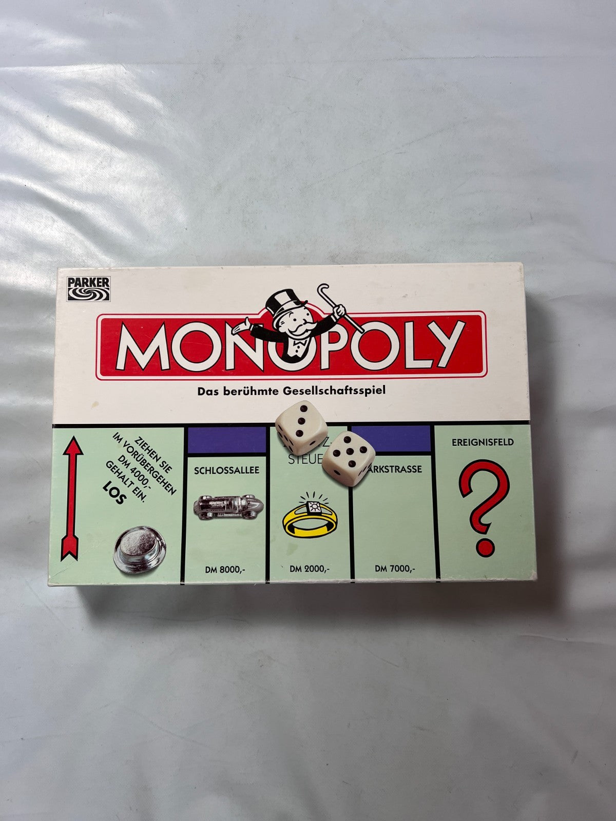 Brettspiel   Monopoly  Parker DMVersion 1996  Vollständig - Ansicht 4