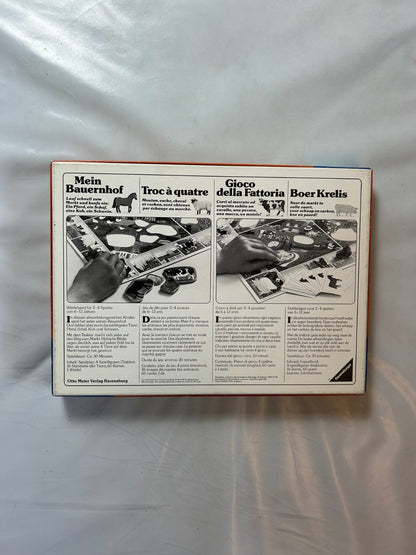Mein Bauernhof Spiel Vintage Ravensburger 1984 Tiere  Vollständig - Ansicht 9
