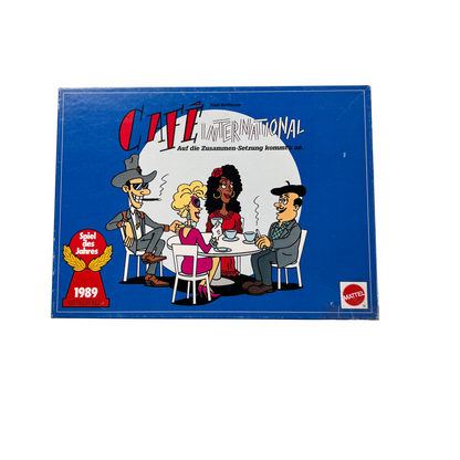 Café International  Brettspiel von Mattel  Vollständig - Ansicht 1
