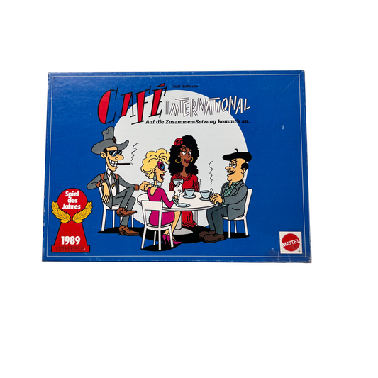 Café International  Brettspiel von Mattel  Vollständig - Ansicht 1