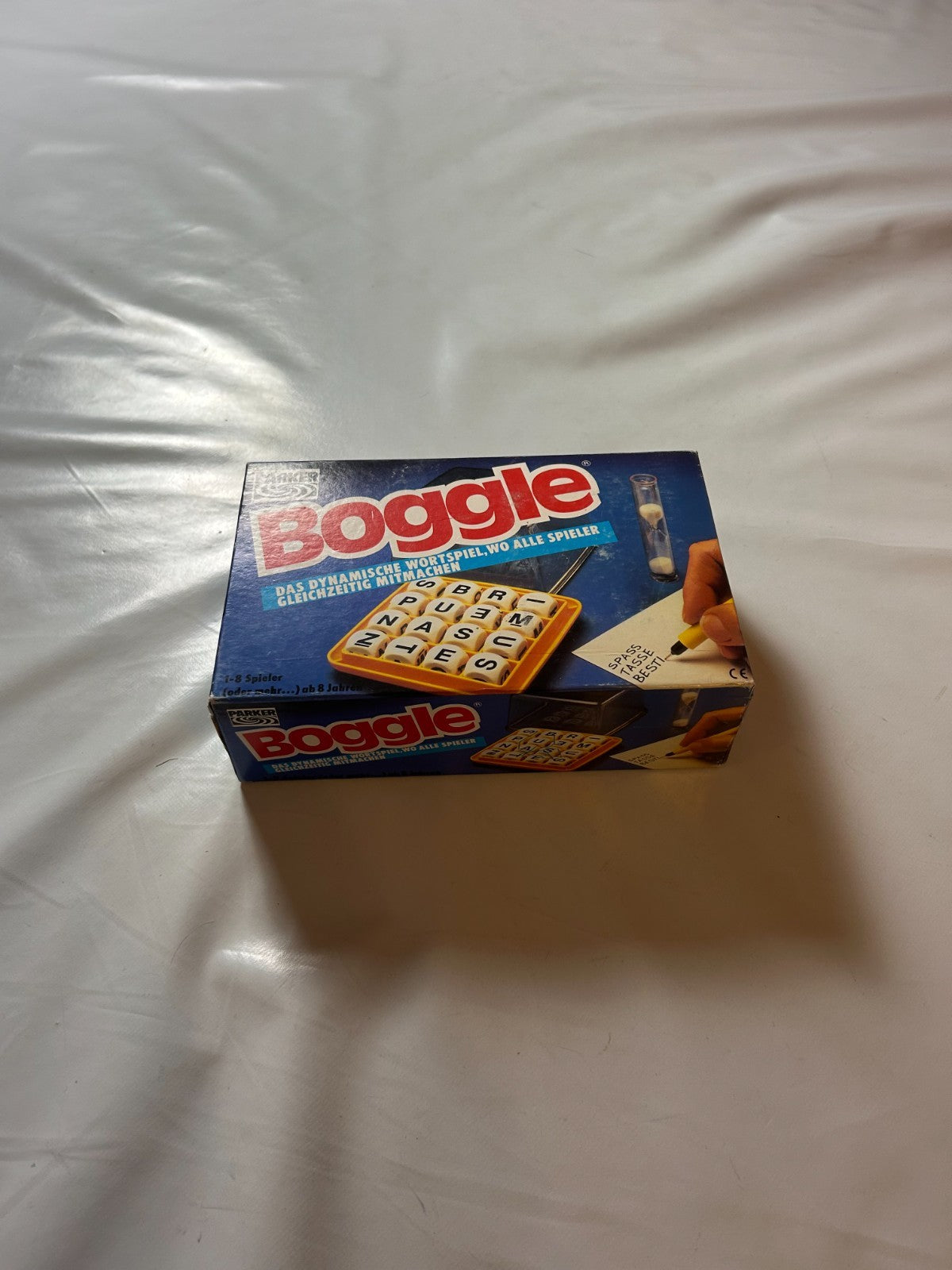 Boggle Kreuz und Quer durchs Wort Gewirr - PARKER  Deutsche 1985 - Vollständig - Ansicht 3