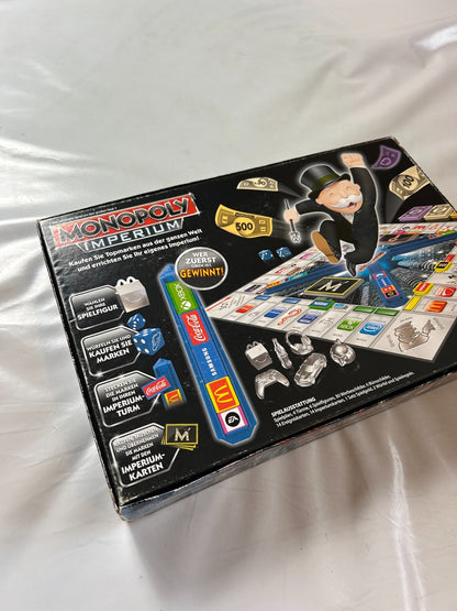 Spiel Monopoly Imperium silber Topmarken DER WELT Hasbro vollständig - Ansicht 12