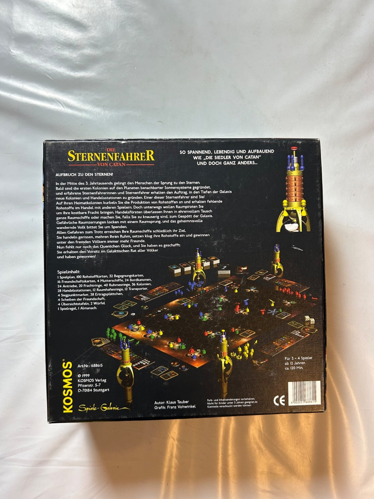 Die Sternenfahrer von Catan Spiel Gesellschaftsspiel Kosmos  Vollständig - Ansicht 11