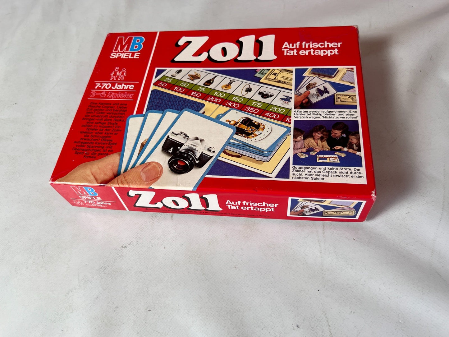 Zoll  auf frischer Tat ertappt  MB Spiele 1982  Vollständig - Ansicht 10