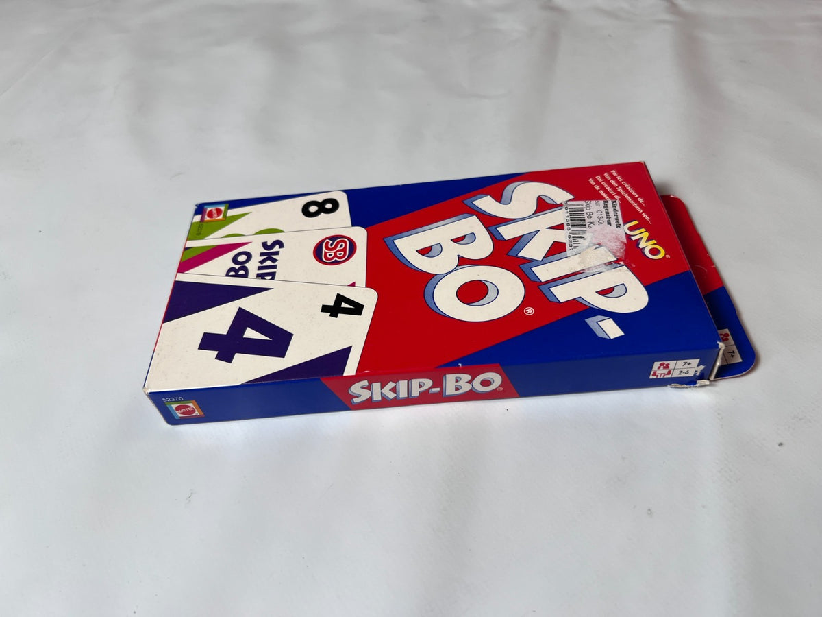 Skip Bo Kartenspiel Mattel blau rote Ausgabe 2003  - vollständig - Ansicht 8