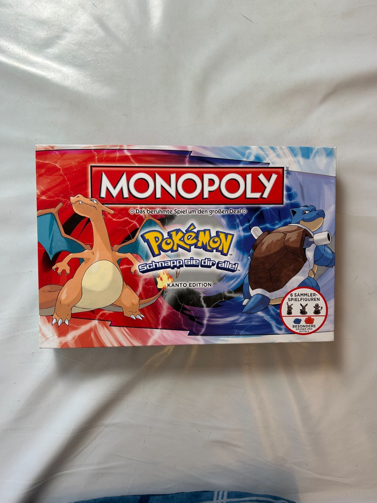 MONOPOLY  POKEMON  KANTO Edition deutsch Zinn Figuren  Vollständig - Ansicht 2
