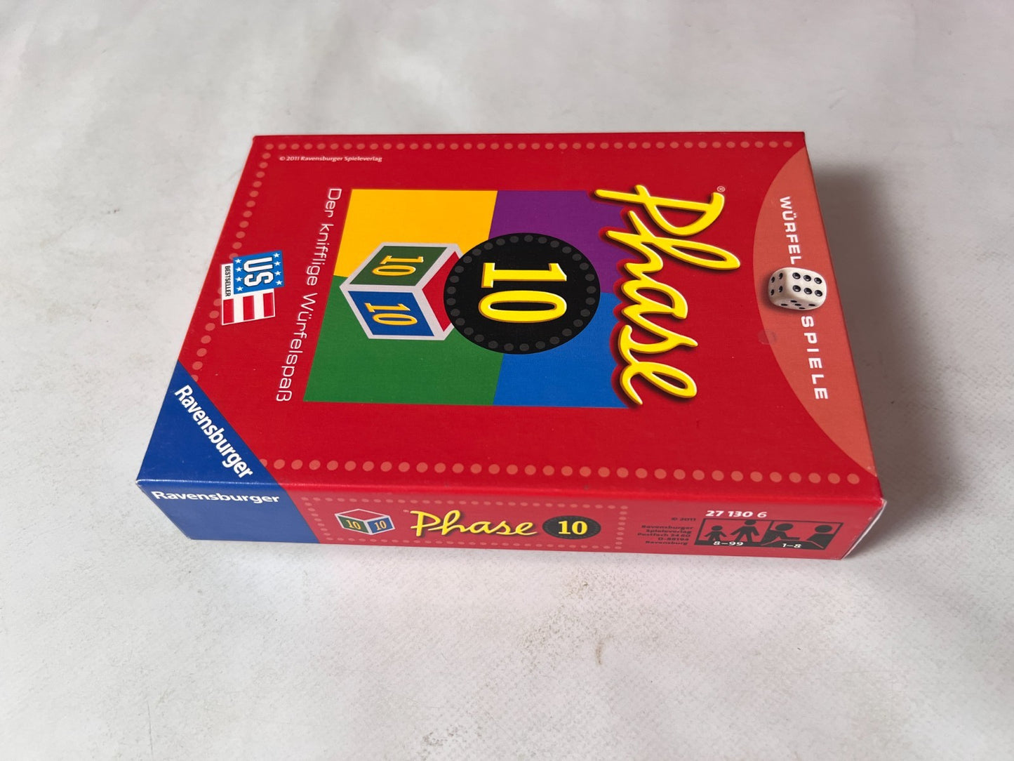 Phase 10 Würfelspiel Spiel Ravensburger Alte Version 2007 - Vollständig - Ansicht 7