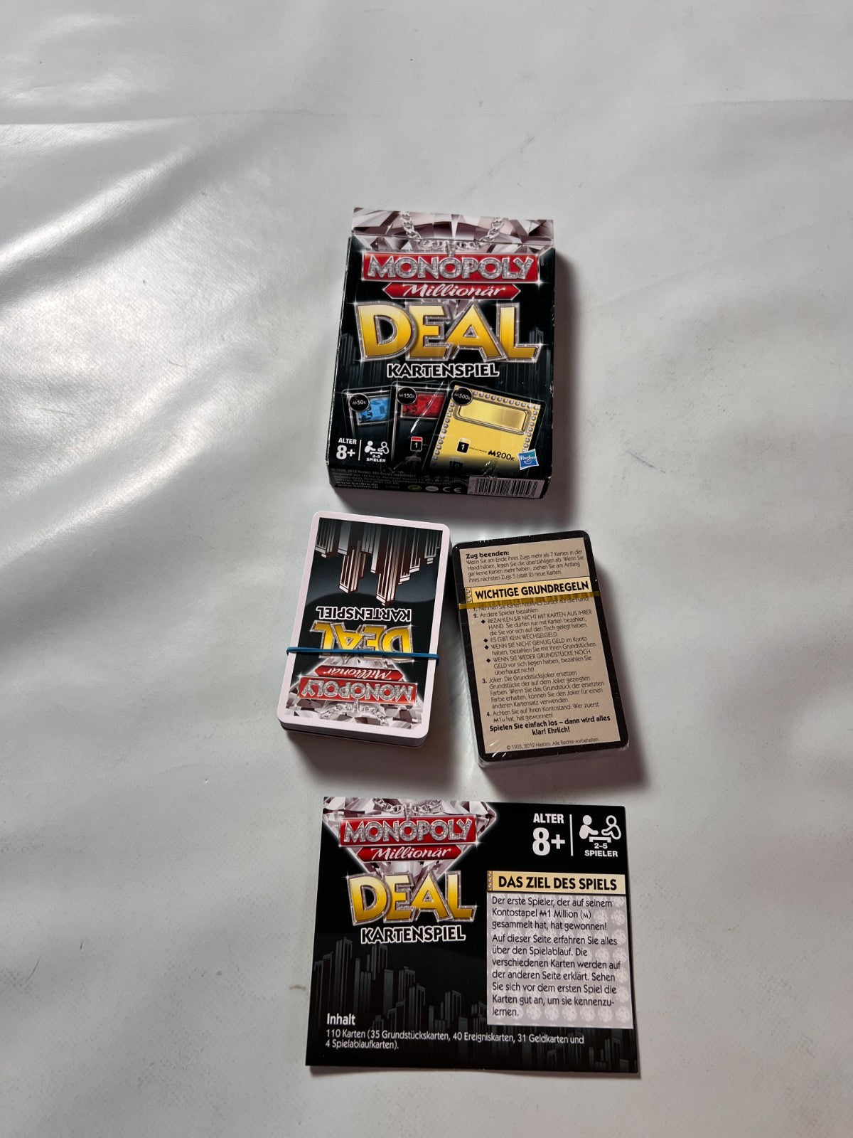 Monopoly Deal Millionär  Kartenspiel 2012  Vollständig - Ansicht 2